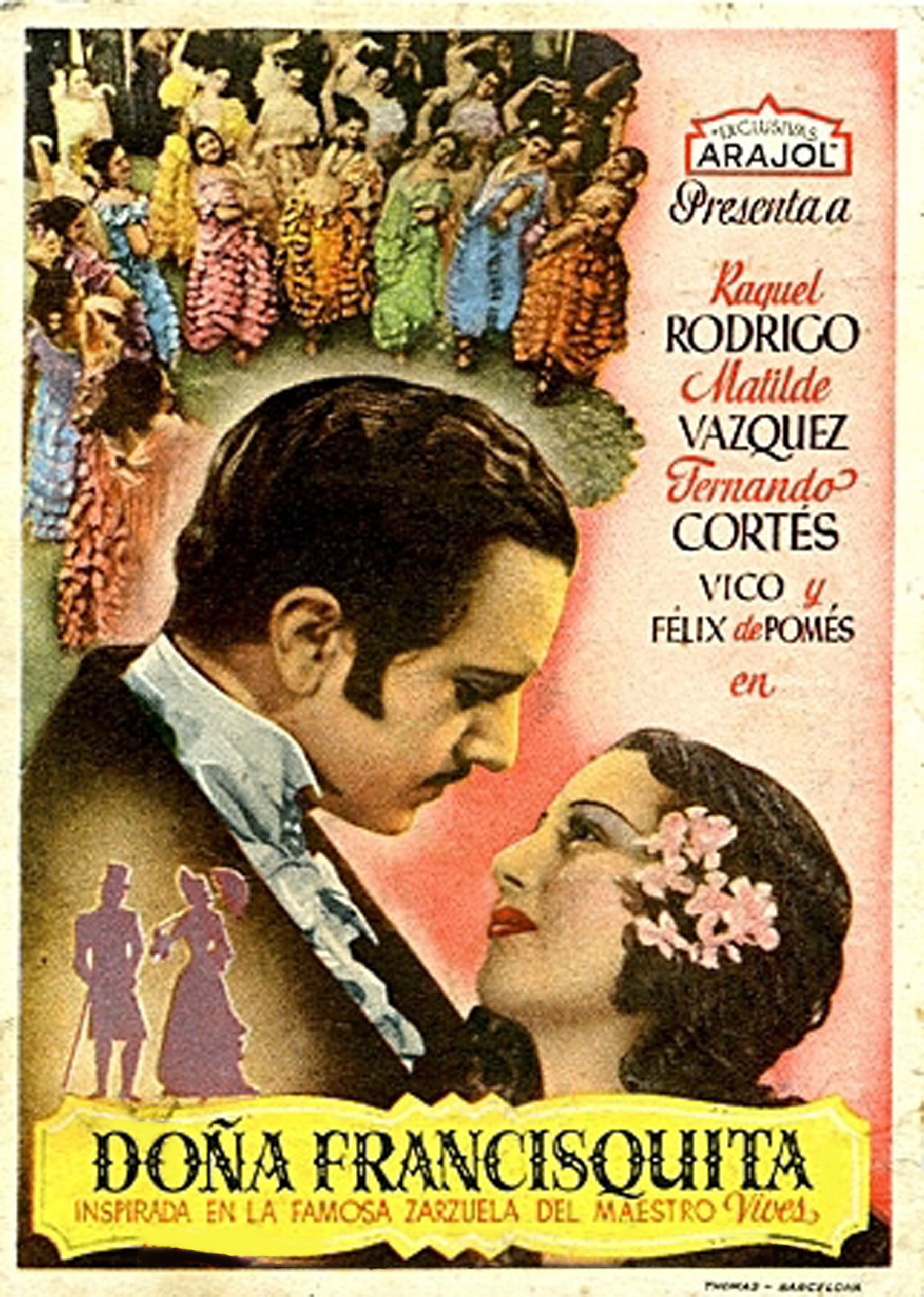 Doña Francisquita Poster